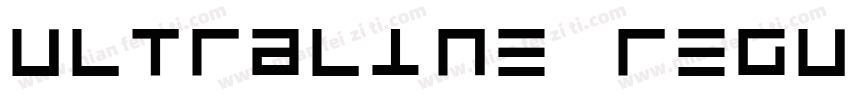 UltraLine Regular字体转换